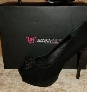 Just Fab Peeptoe Pumps